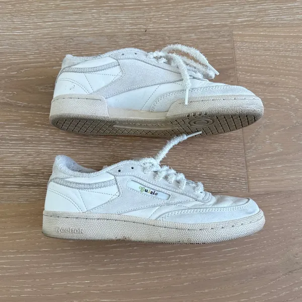Guizio x Reebok Sneakers Size Mens US5.5 Womens 7 Cream Beige - Image 2