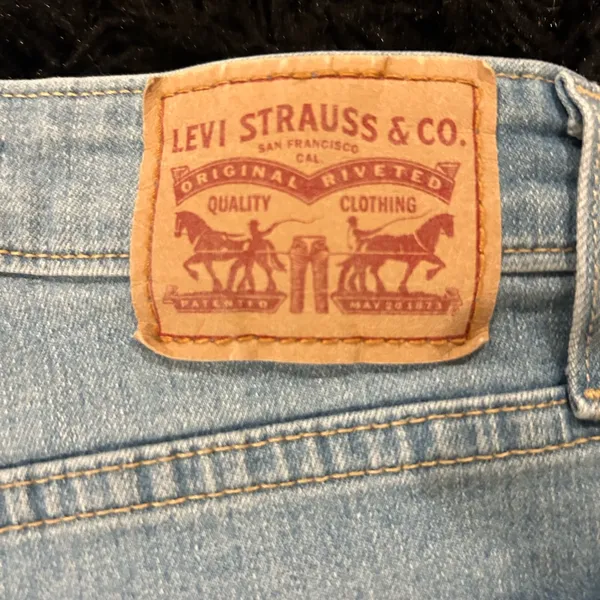 Signature by Levi Strauss Light Blue Flare Jeans - Image 5