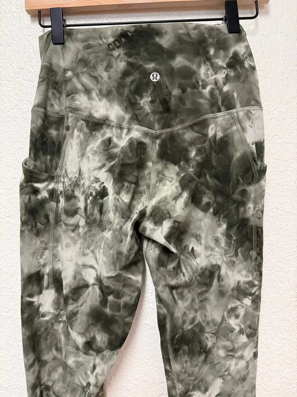 🍋 LULULEMON *flawed* Tie-Dye High-Waist Leggings Size 6 W5DVRS - Image 6