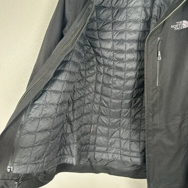 The North Face Thermoball Snow Triclimate 3-in-1 Jacket Womens Small Black Ski - Image 7