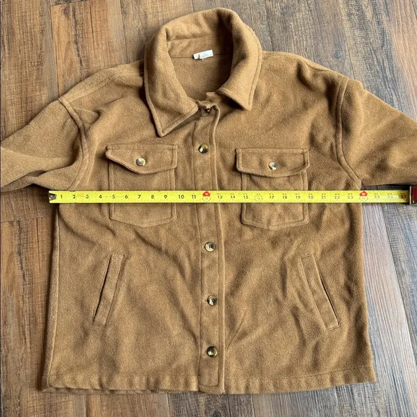 a.n.a Tan Utility Jacket for Women - Image 8
