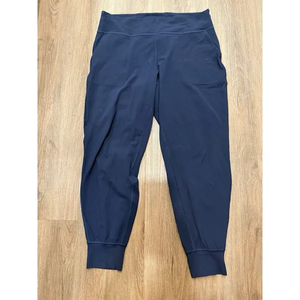 Lululemon Align Jogger Women's 14 Navy 28" Stretch High Rise‎ Athletic Travel - Image 3