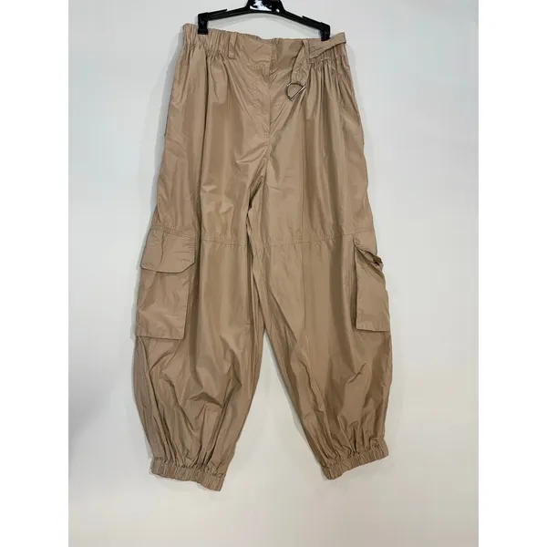 Derek Lam Tamsin tan Balloon Cargo Pants size Medium - Image 2