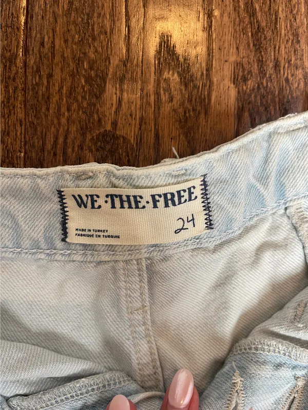 Free People Jean Shorts - Image 6