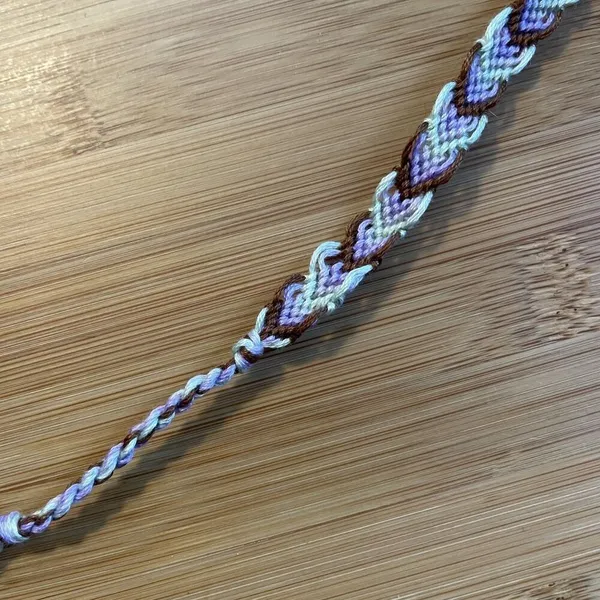 Briella Bracelet, anklet, trendy, comfortable, tie, embroidery thread, woven, gi - Image 2