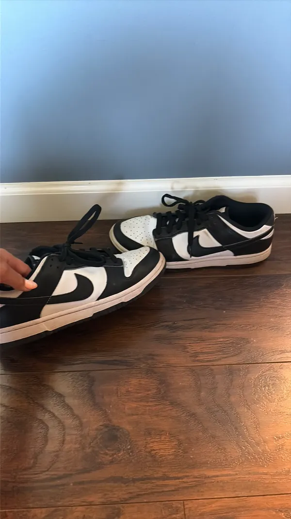 Panda Nike Dunk Low Black White - Image 4