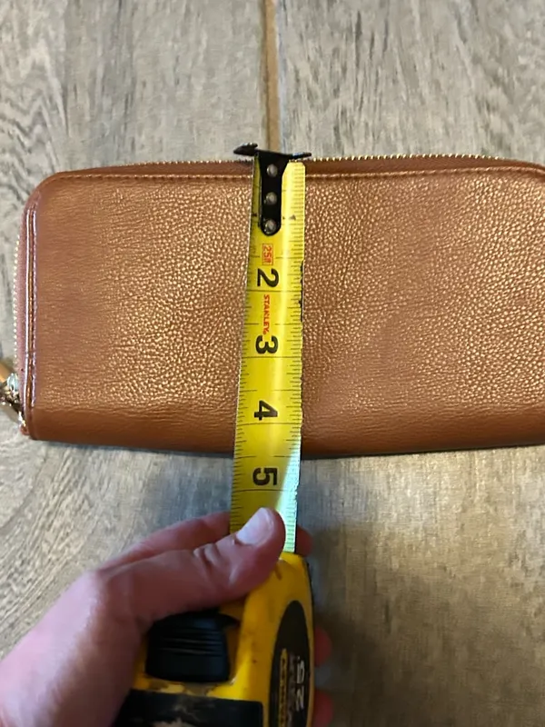 A New Day brown double zip wallet - Image 10