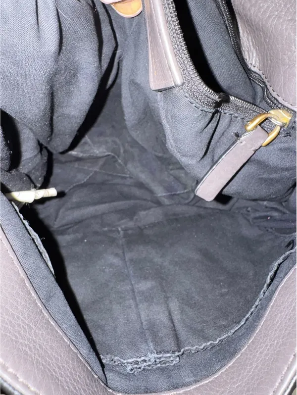 Marc by Marc Jacobs Dark Gray Leather Crossbody Bag - Image 8