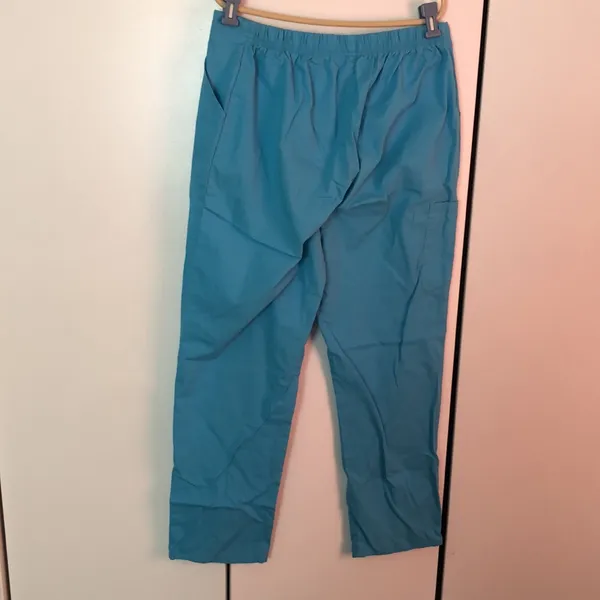 Scrubstar Scrub Bottom Size Medium Blue Color With Drawstring Elastic Waist - Image 4