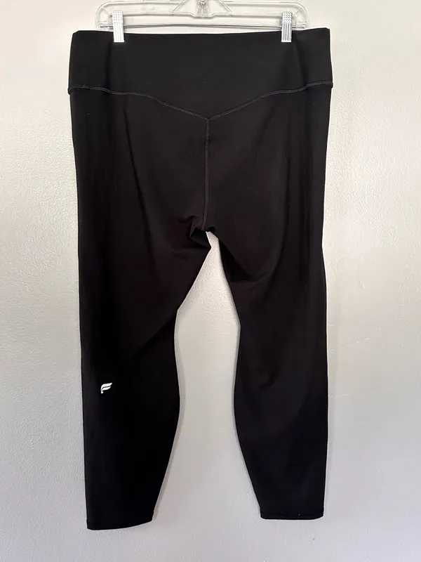 Fabletics PureLuxe Black High Waisted Leggings 3X Short - Image 8