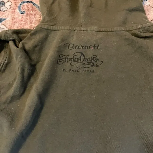 Harley Davidson Hoodie El Paso, Texas Size Large Barnett Sweatshirt - Image 8