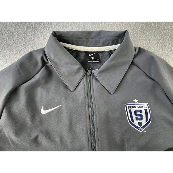 1994 Vtg Soccer Championship Team Jacket Penn State Nittany Lions Nike Sz Medium - Image 2