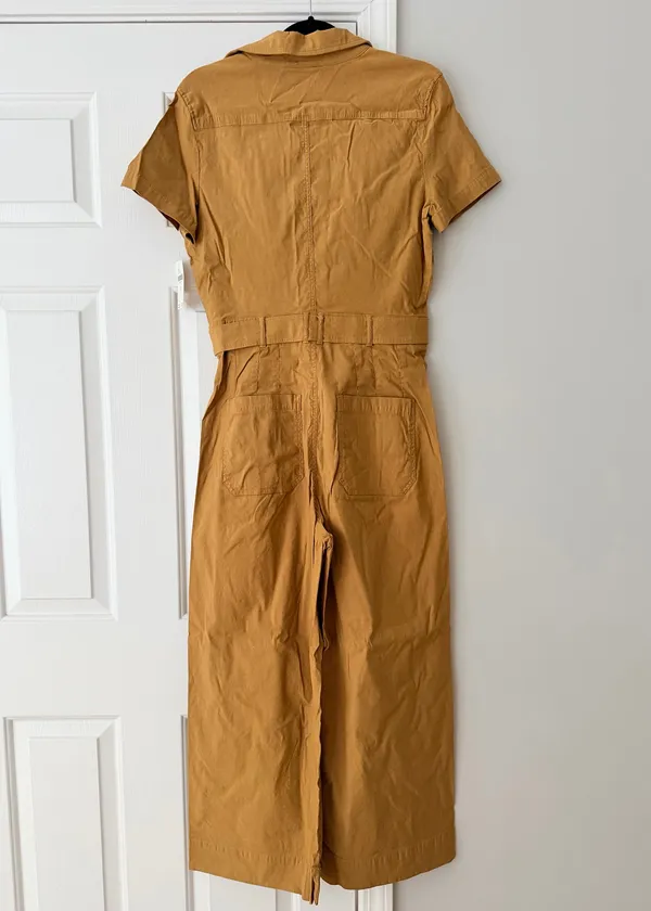 Anthropologie Maeve The Colette Weekend Zip Front Jumpsuit, Size 12 - Image 9