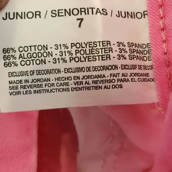 Lei Low Rise Jeans Pink Size undefined - Image 5