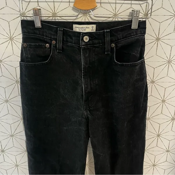 Abercrombie & Fitch The 90’s Ultra High Rise 2L Black - Image 2