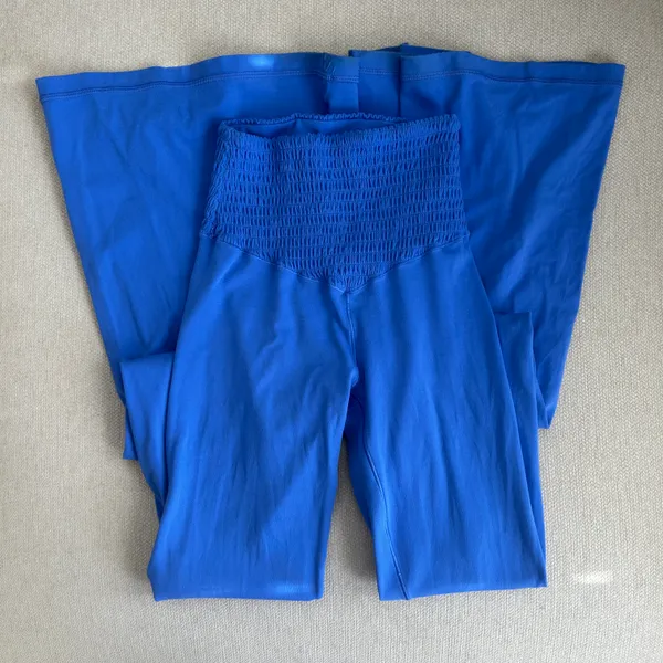 Aerie Offline Blue Smock Flare Leggings - Image 2