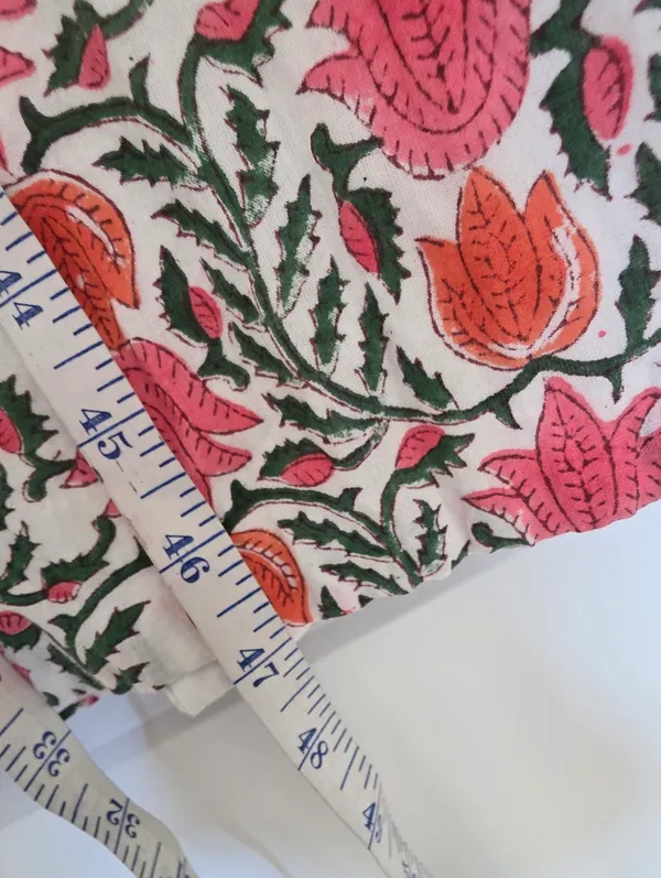 Mod’s Mahal Women’s Midi Shirt Dress English Garden Size XS Pink Green Floral - Image 12