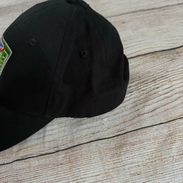 Kraft Fight Hunger Bowl black embroidered baseball hat - Image 5