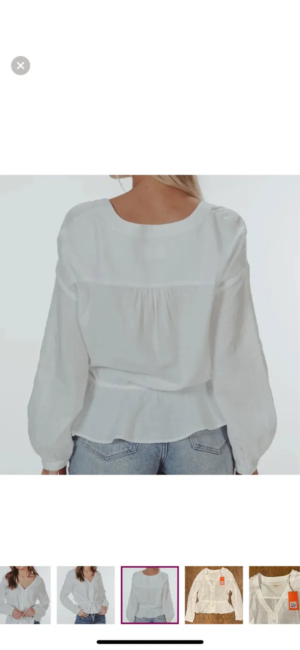 The Normal Brand White Blouse - Image 6