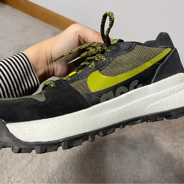 Nike ACG Lowcate Cargo Khaki‎ MossTrail Running Sneaker Men’s 6.5 Women 8 - Image 9