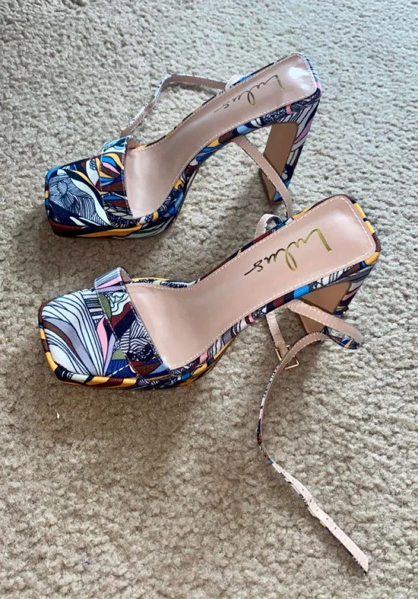 Lulus Platform Ankle Strap High Heel Sandals - Image 3