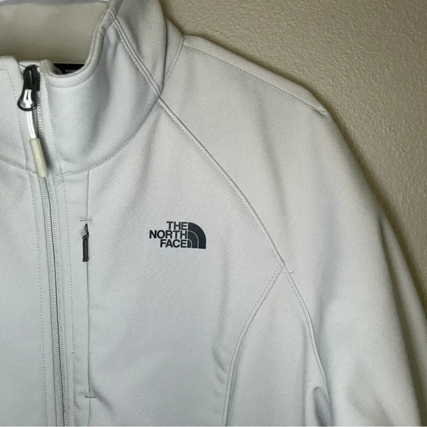 The North Face Apex Bionic Gray Full Zip Jacket With Pockets Women’s Size XL - Image 5