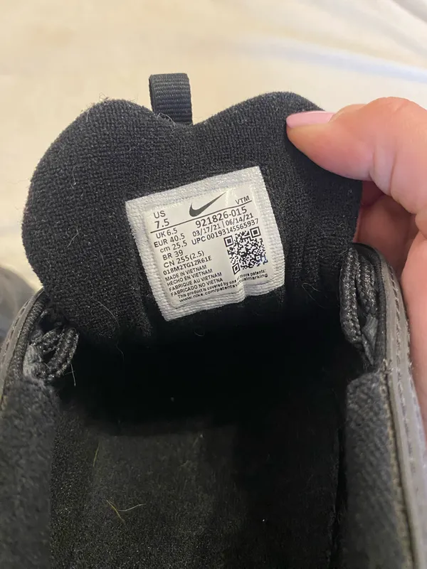 Nike Air Max 97 Black Terry Cloth - Image 8