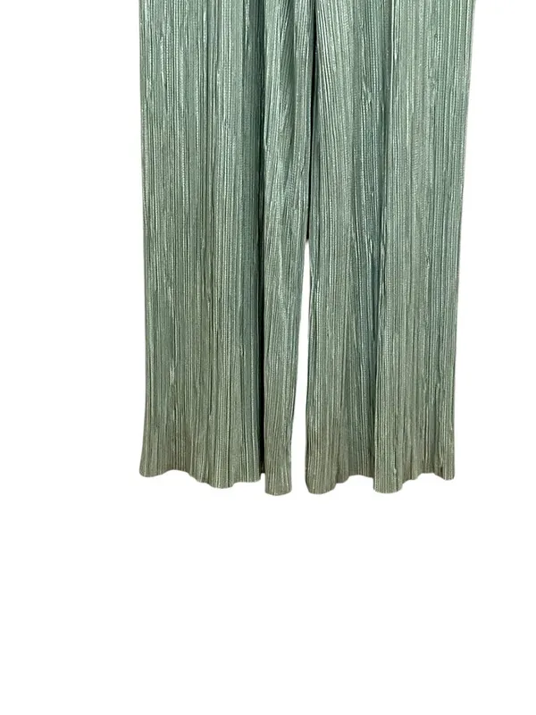 Revolve Sabina Musayev Pleated Ross Pants Mint Green Size XS Disco Rave Festival - Image 7