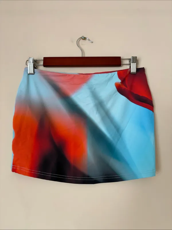 White Fox Late Nights mini skirt imperial sapphire - Image 3
