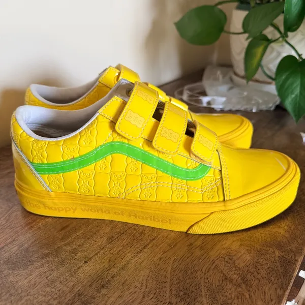 Vans x Haribo Old Skool‎ V Yellow Gummy Bear Sneakers Women 8.5 Men 7 Streetwear - Image 6