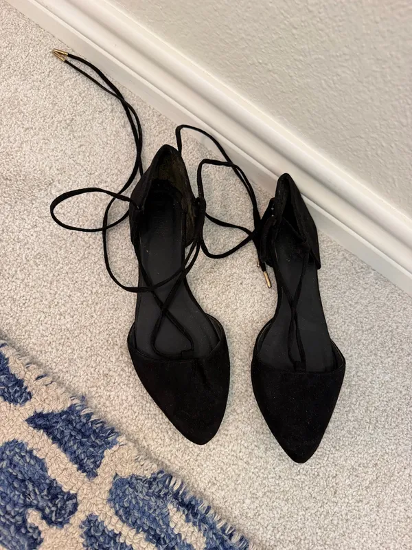 charlotte russe black flats - Image 2