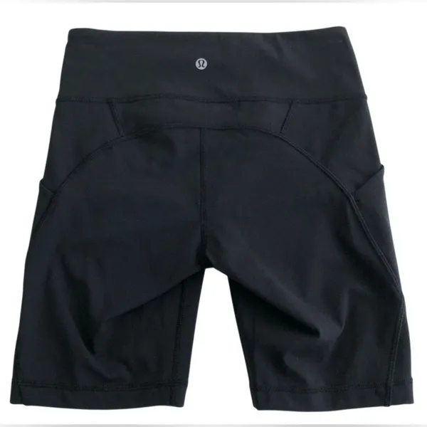 Lululemon Sweat Your Heart Out Short 8” inseam Black size 6 - Image 8