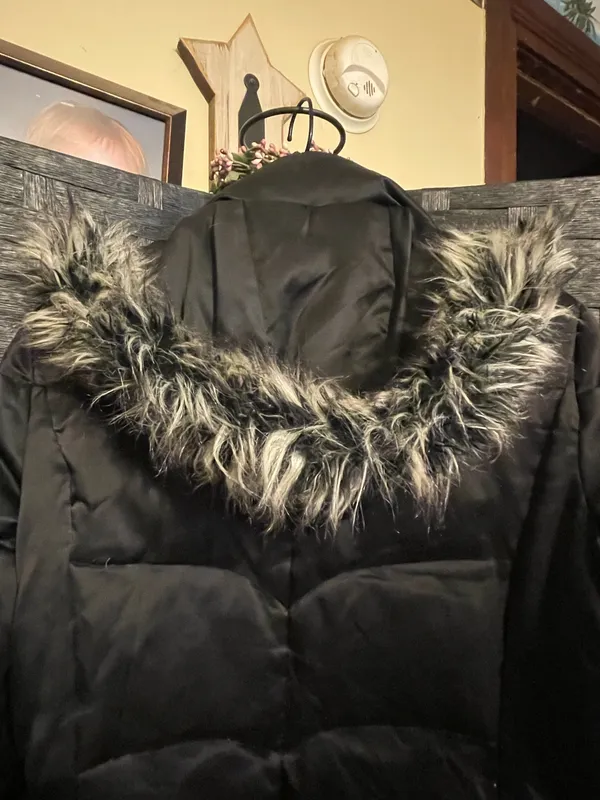 ZeroXposur Jacket Womens Size Lg Black Puffer Down Lined Full Zip w/hood - Image 16