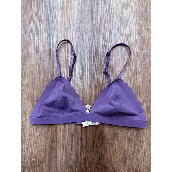 VICTORIA SECRETS Purple‎ scallops bralette women size S - Image 2