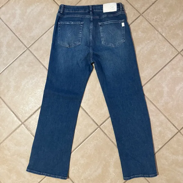 Mersea Voyageur Nomad Cropped Mini Boot Jeans - Image 5