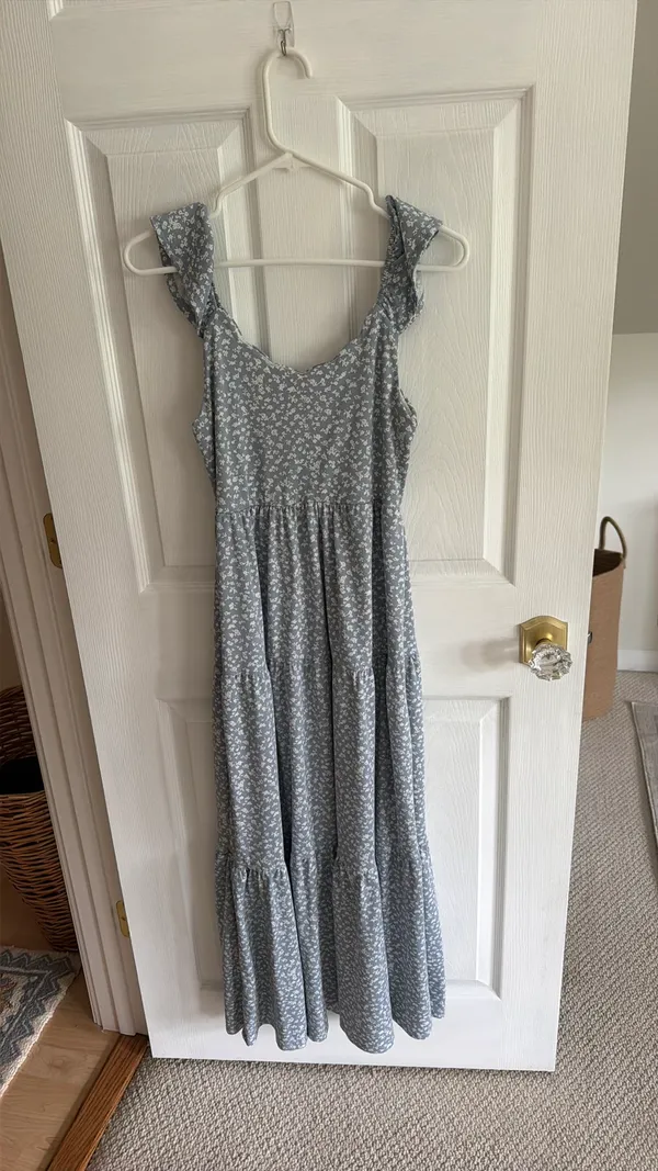 Floral blue dress TJ Maxx - Image 4