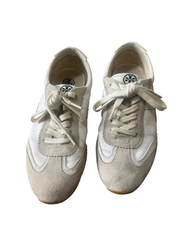 Tory Burch Hank Sneakers in Snow White/beige 9 - Image 4