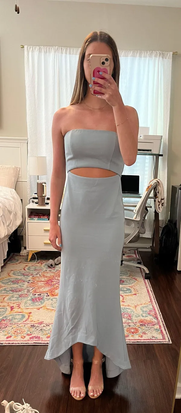 June Gown In Baby Blue - Image 4