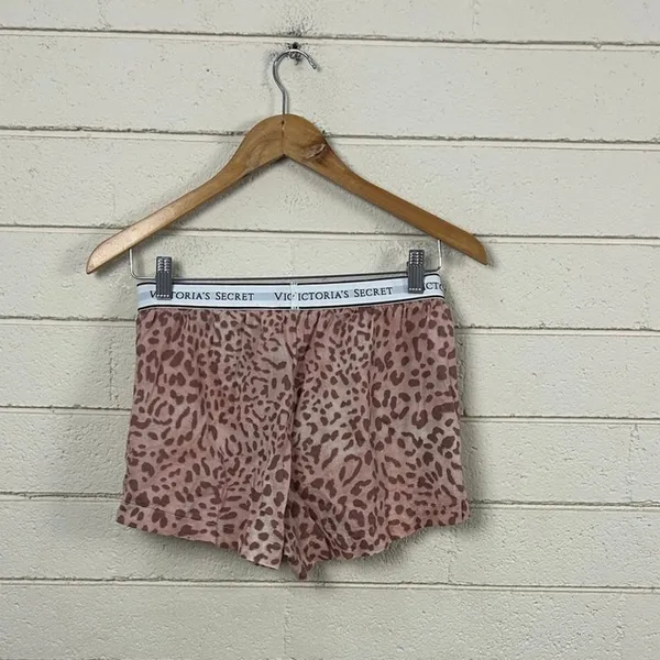 Victoria's Secret animal print boxer sleep shorts size XS - Image 3