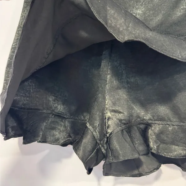 NWT black‎ Altar’d State satin skort - Image 2