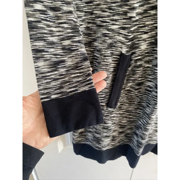 Missoni for Target Space Dye Knit Sweater Dress Womens XS Black Grey Academia - Image 6