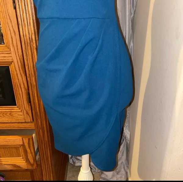 Lulus Dress Mini blue  - Image 3