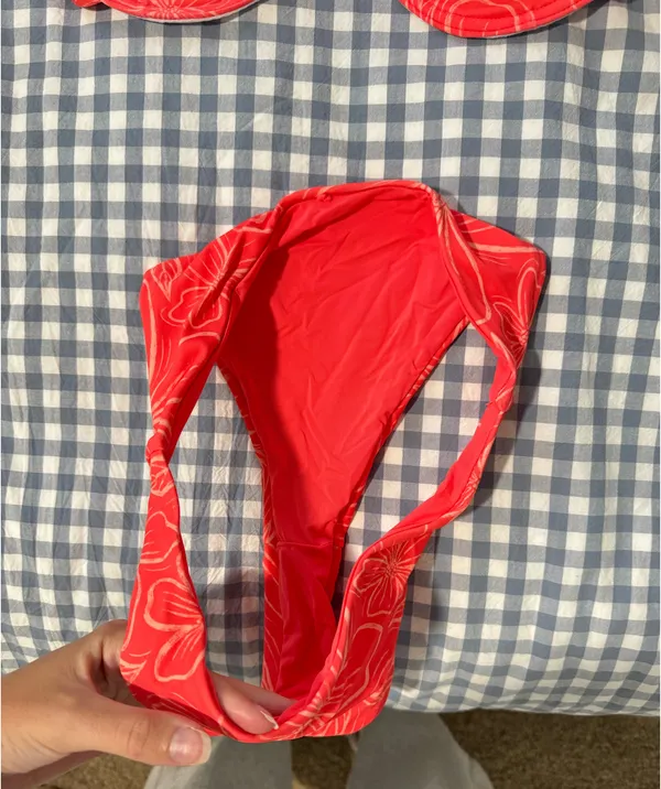 Beach Bronc bikini set Red - Image 2