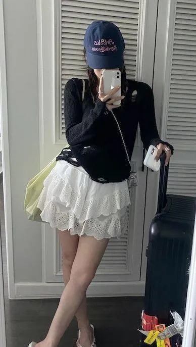 Skirt White Size 27 - Image 2