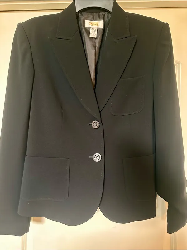 Talbots - Women's Black Blazer Jacket - Perfect Condition! - Image 2