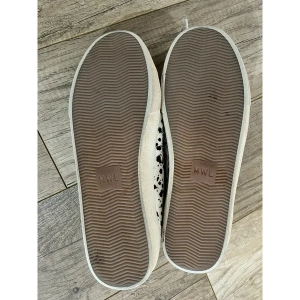 Madewell Sidewalk Low-Top Sneakers in Spatter-Painted Calf Hair Women’s‎ 9 - Image 8