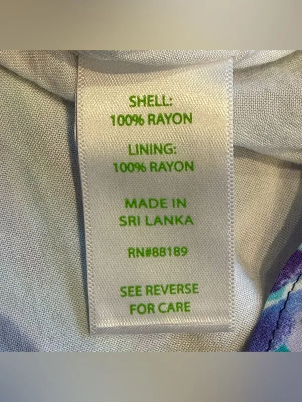 Lilly Pulitzer Women’s Off The Shoulder Navy Alotta Colada Mini Dress Size XXS - Image 6