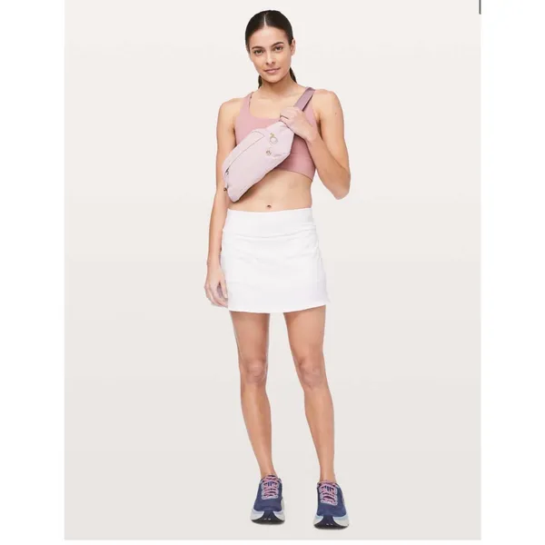 Lululemon Pace Rival Skirt‎ (Tall) *4-way Stretch 15"White size 4 - Image 2