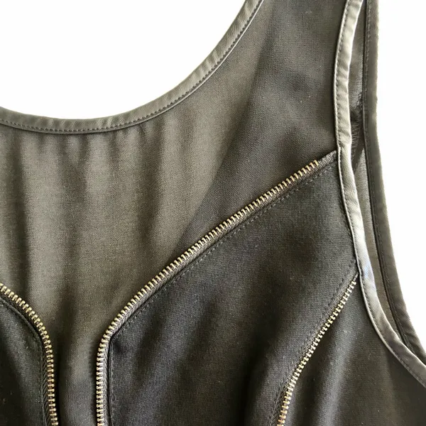 ASTR Sleeveless Cut-Out Mesh Black Bodycon Cocktail Dress, sz. XS - Image 13