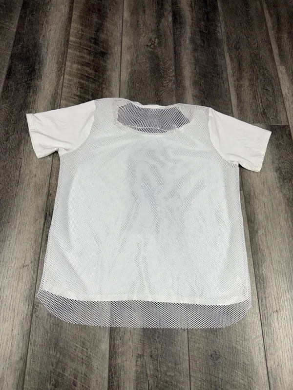 Varley White Mesh Tshirt  - Image 13